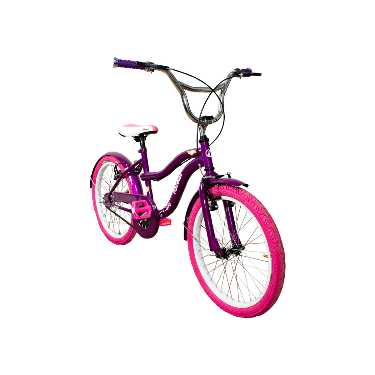 BICICLETA R.20 NIÑA BUGA MORADA