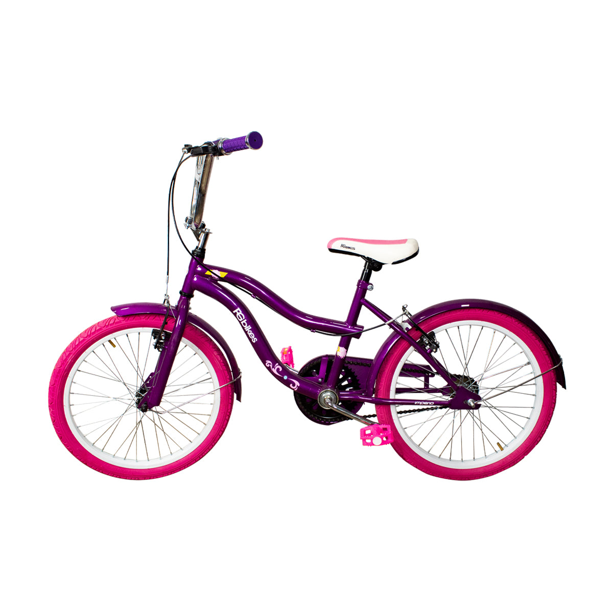 BICICLETA R.20 NIÑA BUGA MORADA