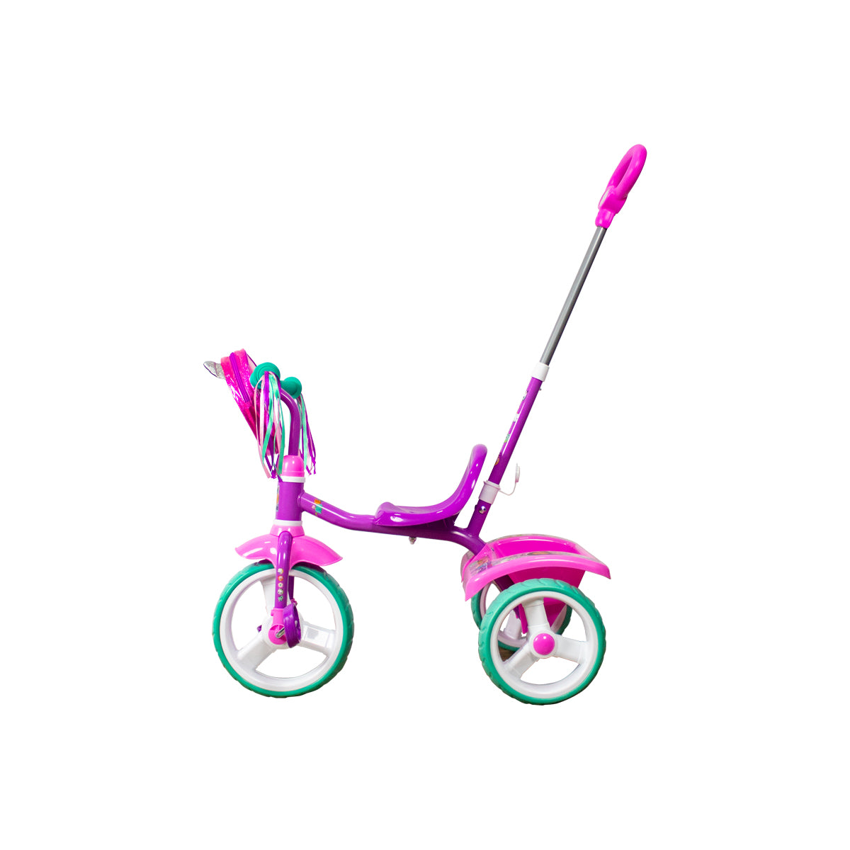 TRICICLO APACHE GABBYS DOLLHOUSE C/BARRA DE EMPUJE.