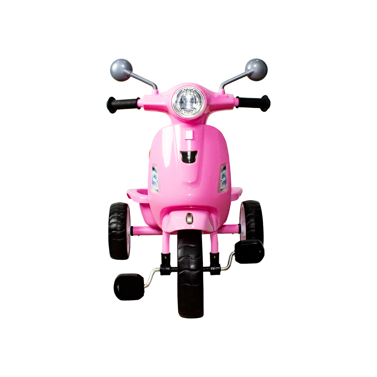 MOTO-TRICICLO APACHE RETRO ROSA CON LUZ DELANTERA Y SONIDOS
