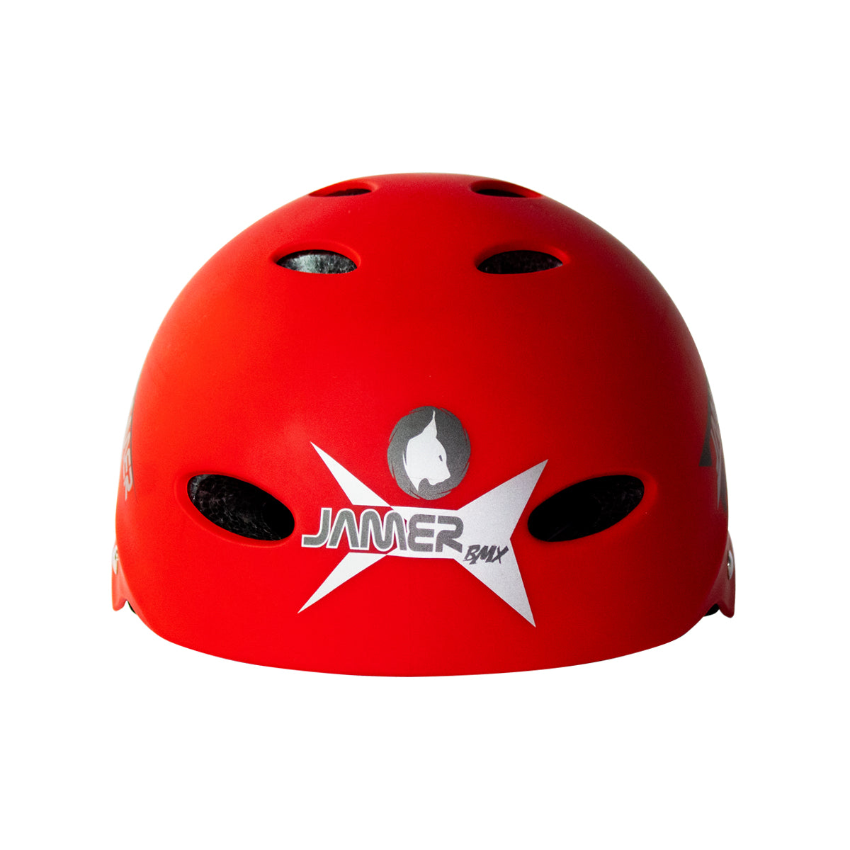 CASCO JAMER BMX ROJO P/CICLISTA