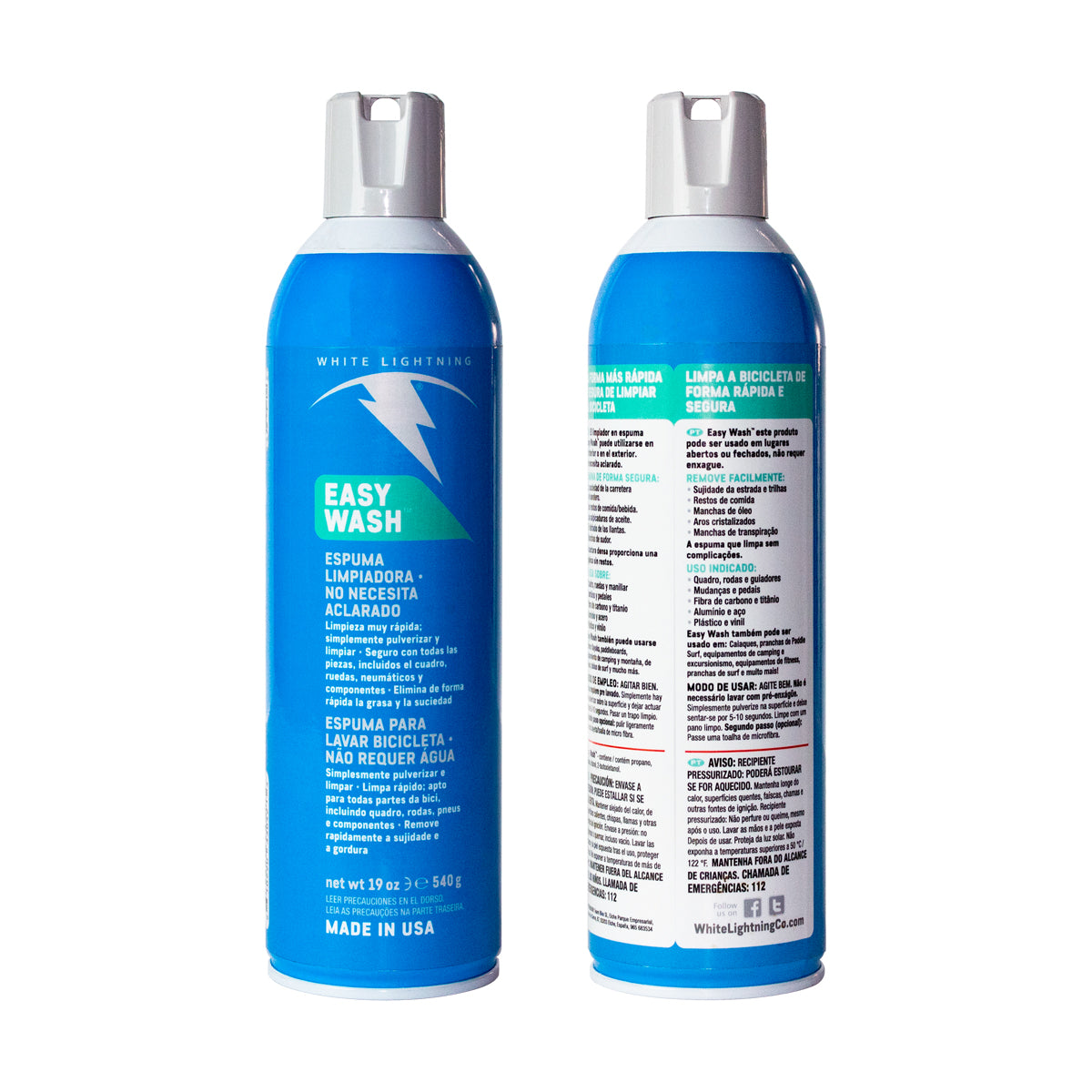 LIQUIDO LIMPIADOR PARA BICICLETA WHITE