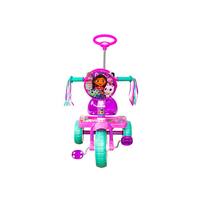 TRICICLO APACHE GABBYS DOLLHOUSE C/BARRA DE EMPUJE.