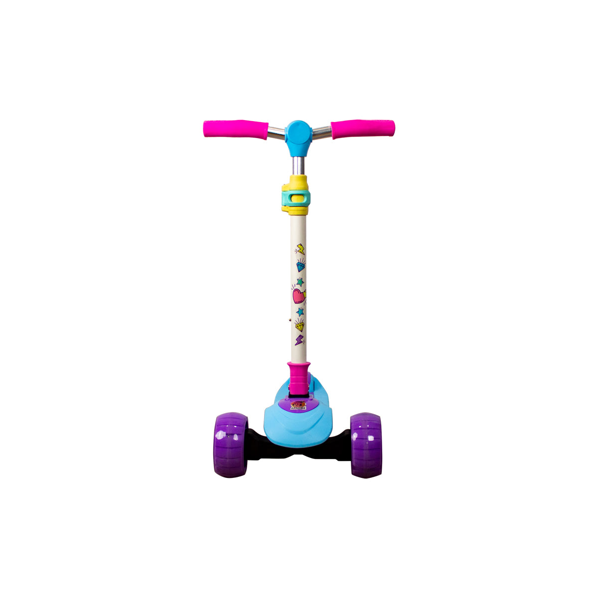 PATIN SCOOTER APACHE GLAM CON LUCES