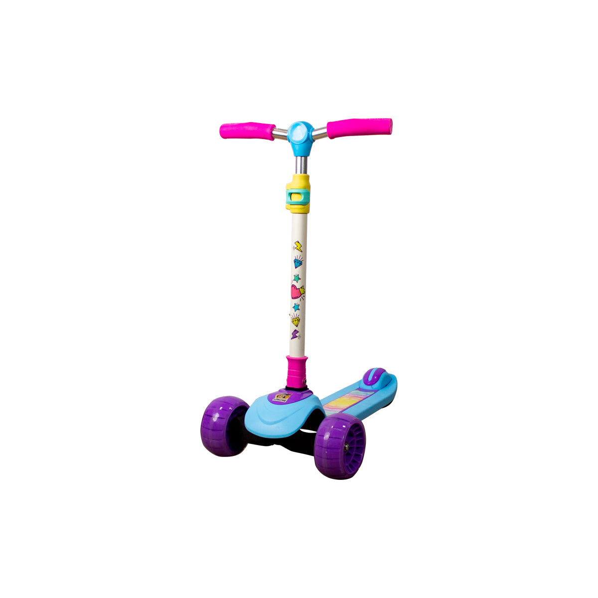 PATIN SCOOTER APACHE GLAM CON LUCES