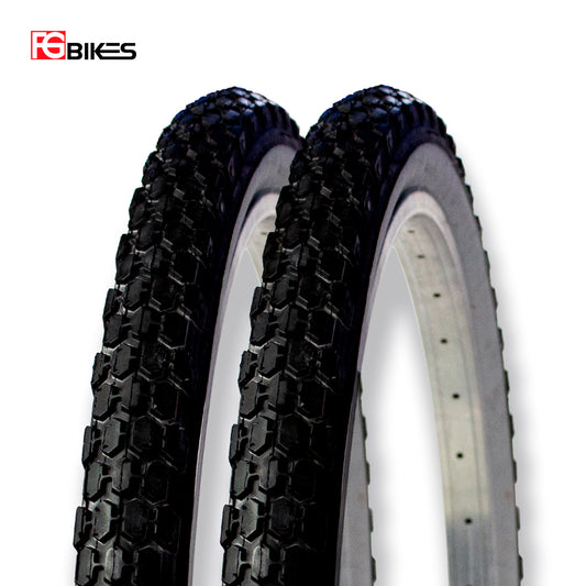 LLANTA 26X2.125 FG BIKES CARA BLANCA CON TACON