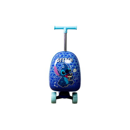 PATIN SCOOTER APACHE PREESCOLAR CON MALETA STITCH