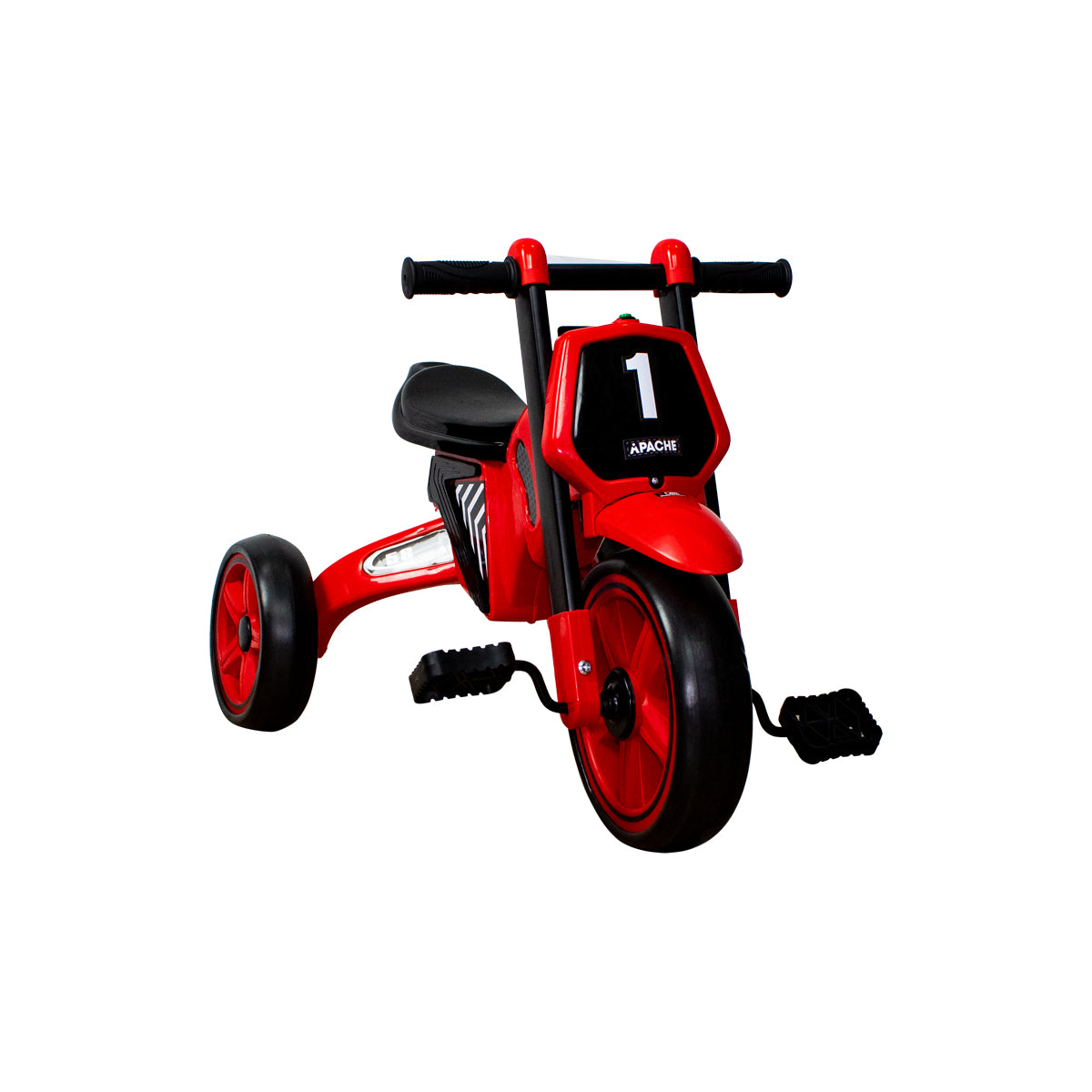 TRICICLO APACHE MOTOCROSS MUSICA Y LUCES