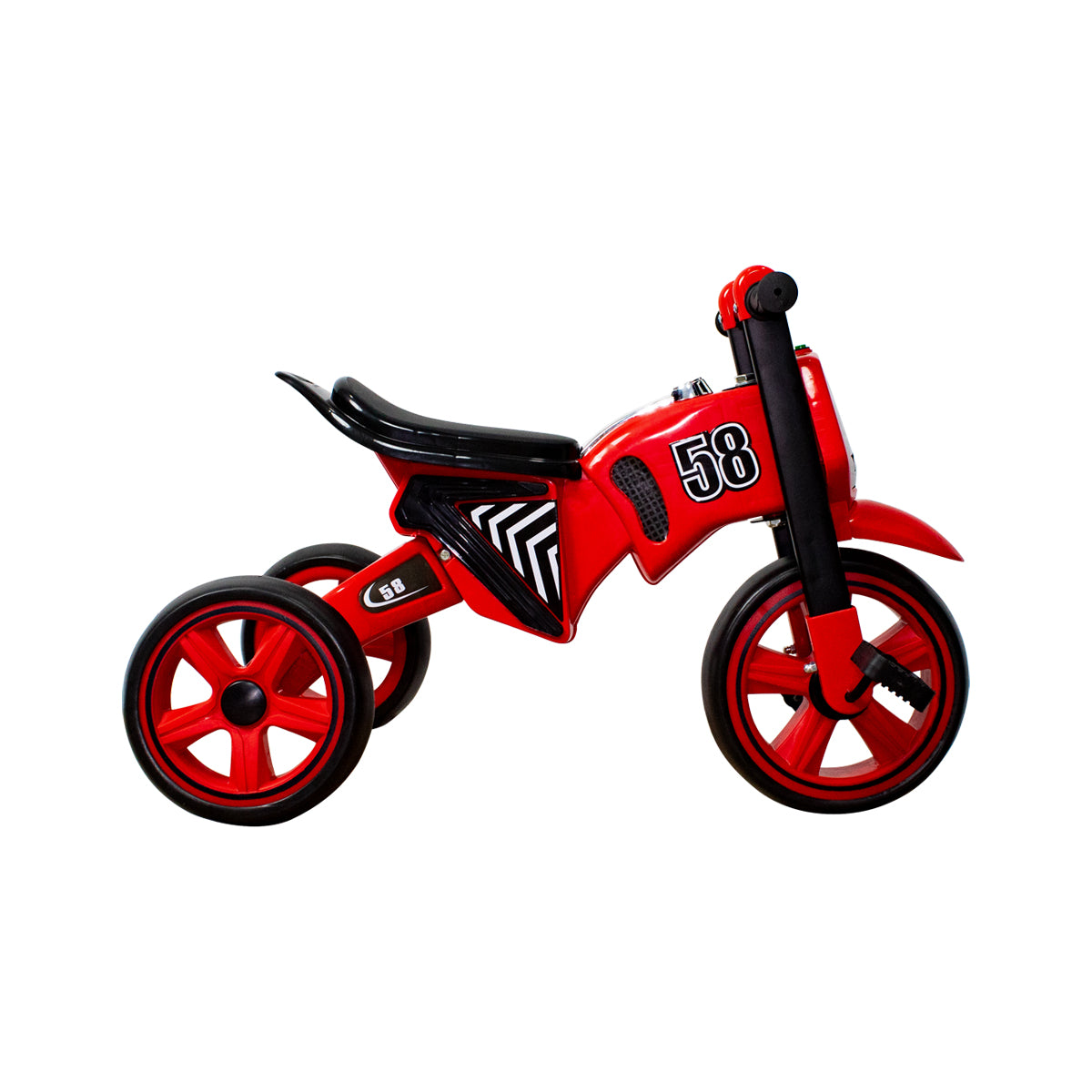 TRICICLO APACHE MOTOCROSS MUSICA Y LUCES