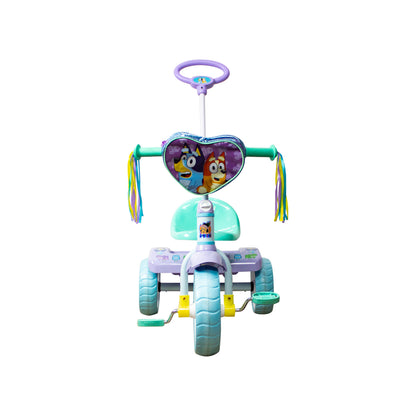 TRICICLO APACHE BLUEY 2 EN 1 CON BARRA DE EMPUJE