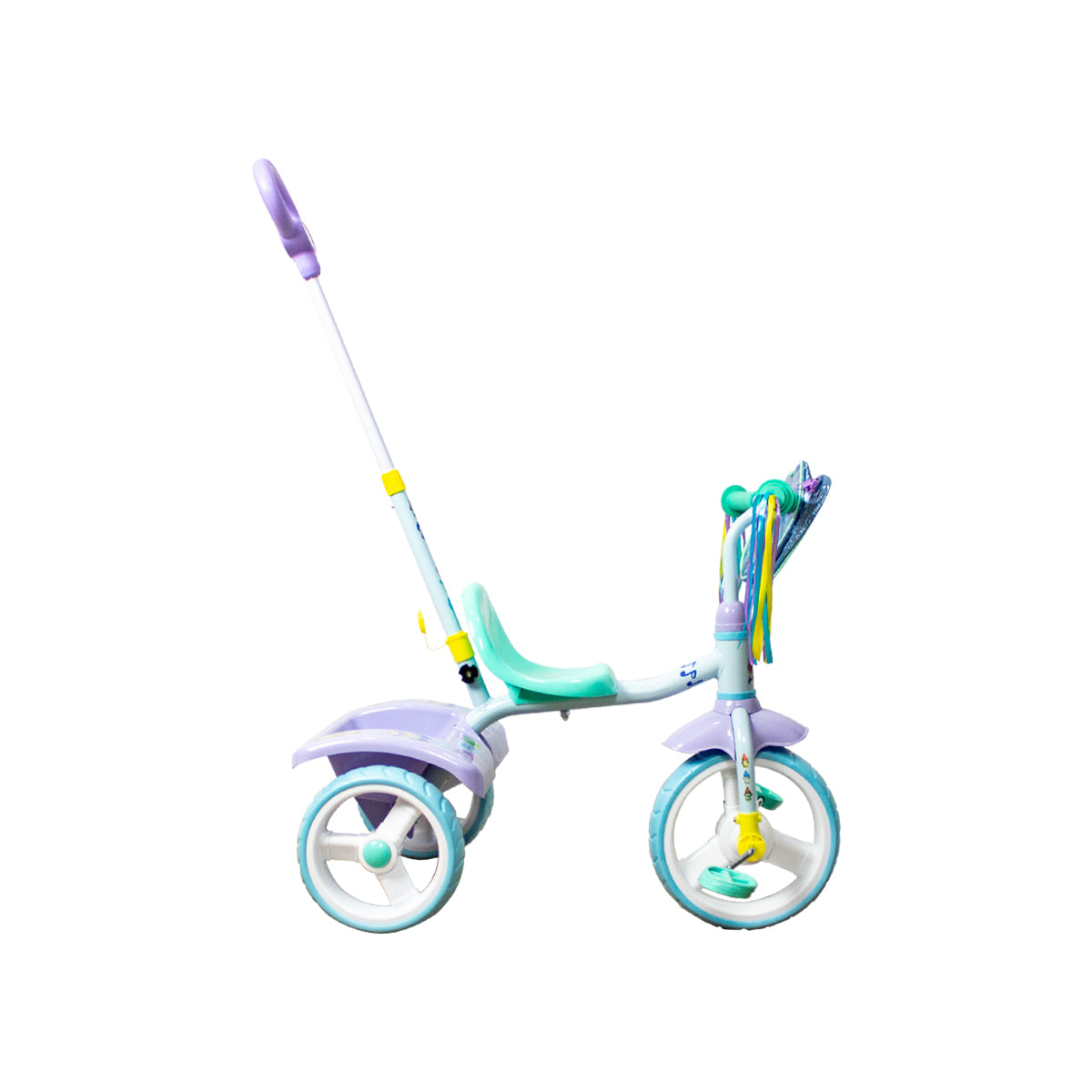 TRICICLO APACHE BLUEY 2 EN 1 CON BARRA DE EMPUJE