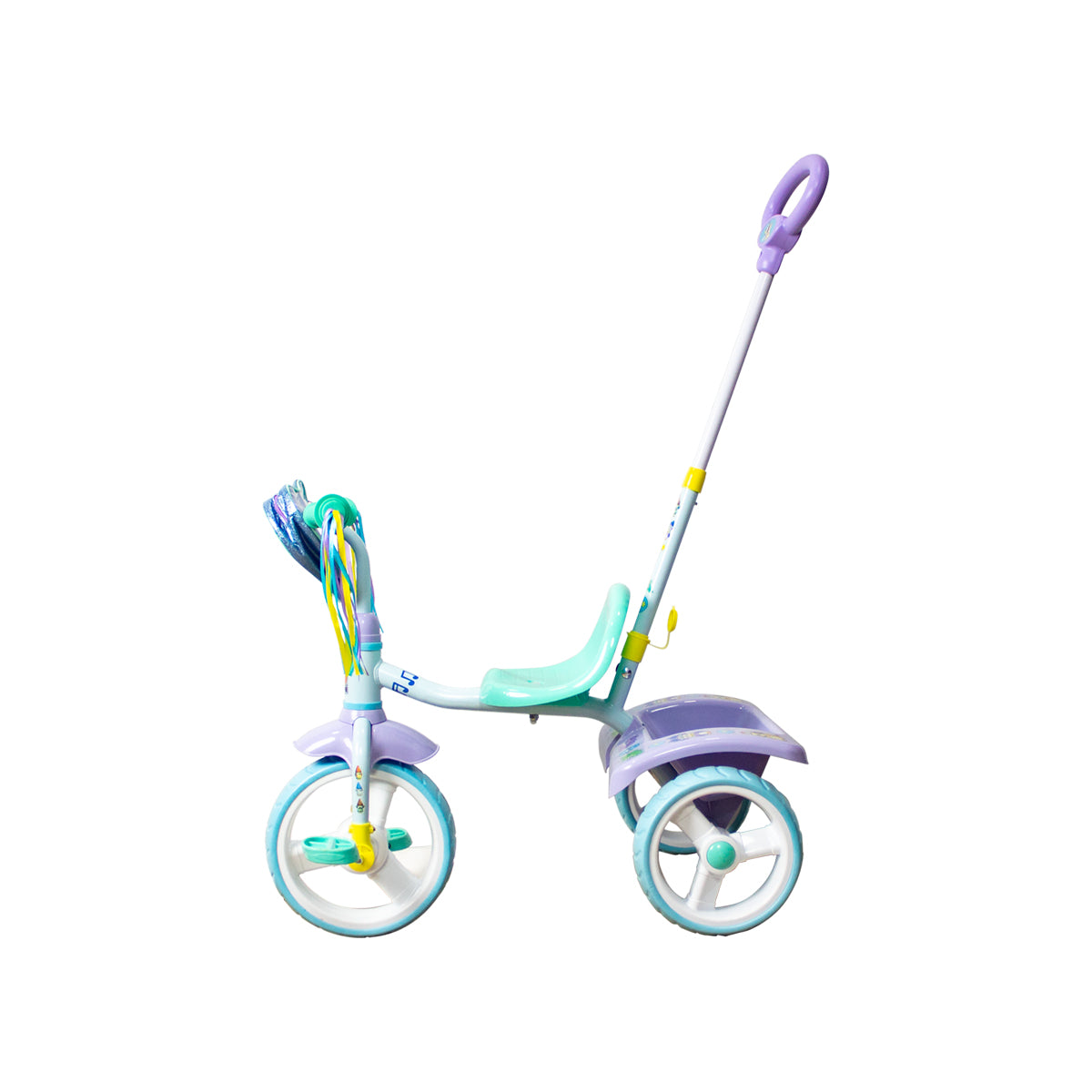 TRICICLO APACHE BLUEY 2 EN 1 CON BARRA DE EMPUJE